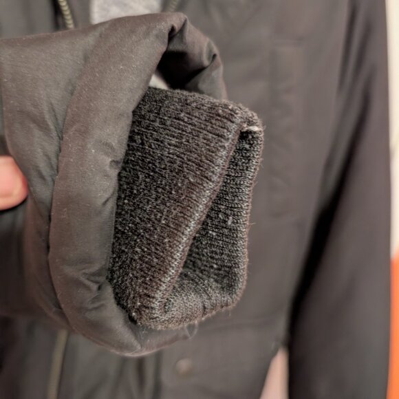 Old Navy Boys Winter Coat, Black, Size L 10-12, Parka EUC - Picture 6 of 9